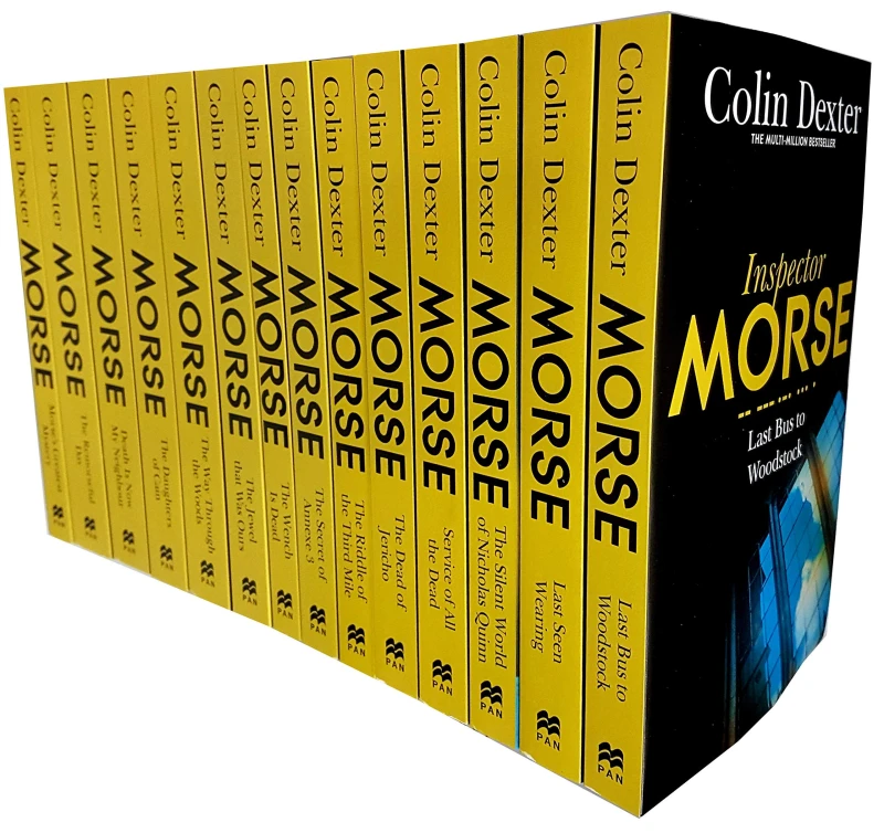 Image of Colin Dexter's Inspector Morse 14 Books Collection Set (Last Seen Wearing, The Riddle of the Third Mile) Colin Dexter Books