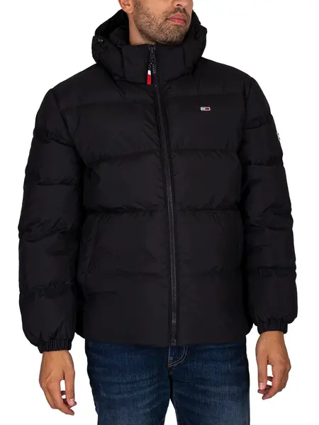 Image of Tommy Jeans Essential Down Jacket Black L