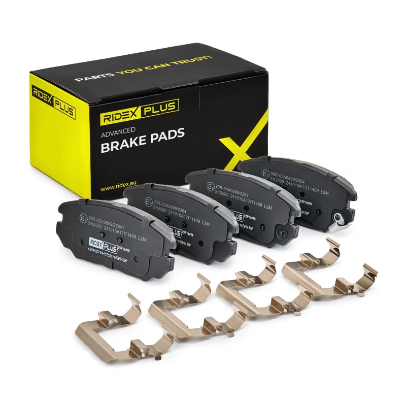 Image of RIDEX PLUS Brake pad set RIDEX PLUS 402B0430P