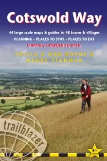 Image of Cotswold Way: Chipping Campden to Bath (Trailblazer British Walking Guide) : Planning, Places to Stay, Places to Eat, 44 trail maps and 8 town plans