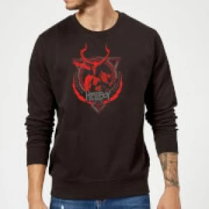 image of Hellboy Hell's Hero Sweatshirt - Black - 5XL