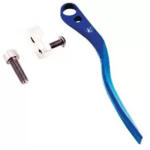 Image of K-Edge Pro Road Braze On Double Chain Catcher - Blue