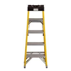 Youngman Abru 5 Tread Fibreglass Swingback Stepladder