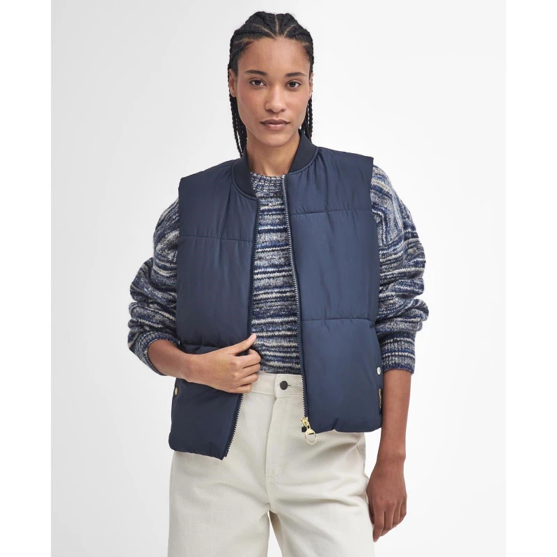 Image of Barbour Fay Gilet - Blue Blue 8