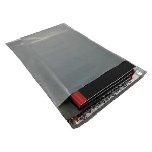 image of Recycled Mailing Bag Peel & Seal Closure Grey 330x430mm Pack 100