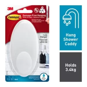 image of Command Shower Caddy Hanger With Water Resistant Strips