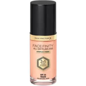 Image of Max Factor Facefinity All Day Flawless 50 Natural Rose 30ml