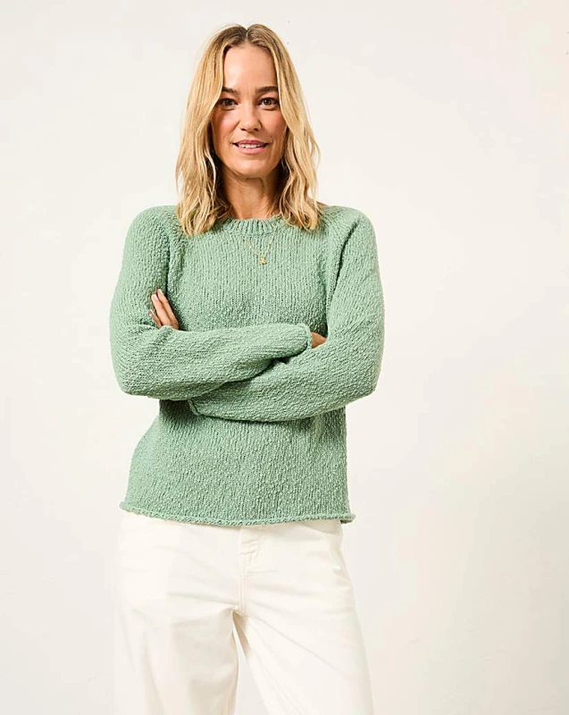 Image of FatFace FatFace Sophia Jumper Green - FatFace - Size: 22 Green Female 22 ZD14107