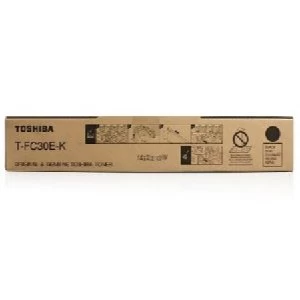 image of Toshiba T-FC30EK Black Laser Toner Ink Cartridge