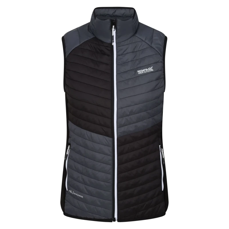 Image of Womens sleeveless down jacket Regatta Trutton Gris Female 38