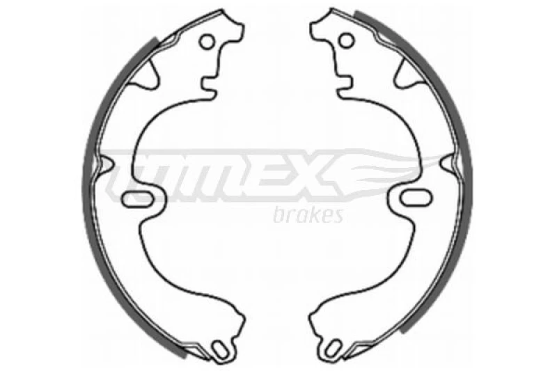 Image of TOMEX brakes Brake Shoe Set TOMEX brakes TX 20-82