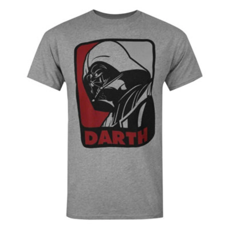 Image of Star Wars Short Sleeved T-Shirt Grey male