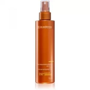 Image of Academie Scientifique de Beaute Sun Protection Spray For Sun Intolerant Skin Body Sunscreen for Sun-Intolerant Skin SPF 50+ 150ml
