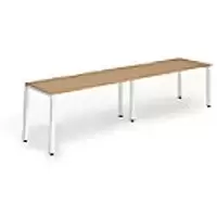 Image of dynamic Computer Desk Evolve Plus BR214OAKW Oak 2800 mm x 800 mm x 730 mm