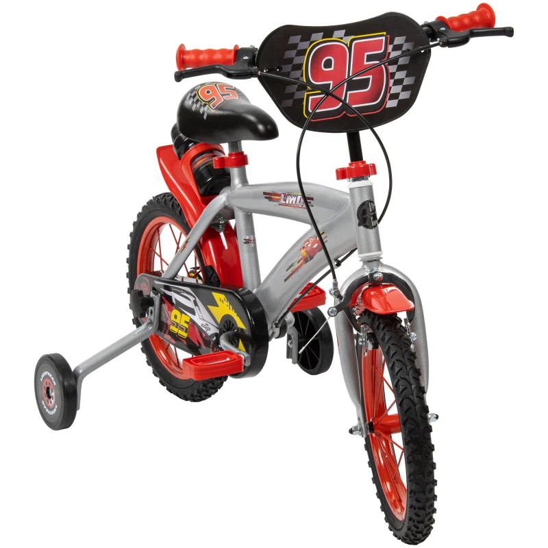 Image of Disney Cars 14" Bicycle in Red Size: 1 Pack Red Unisex 1 Pack