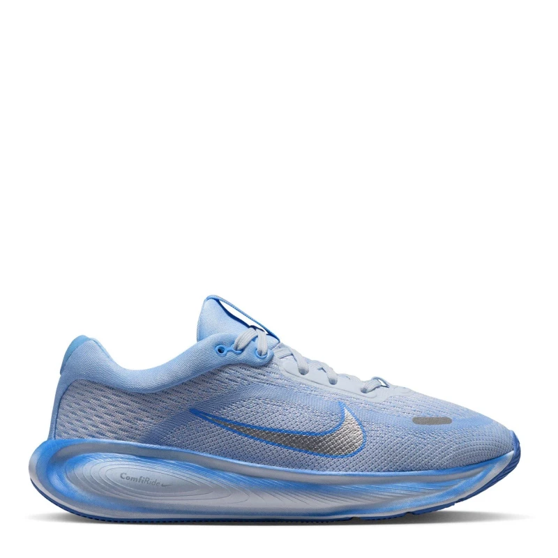 Image of Nike Stellar Ride Runners Juniors MetSilv/Blue female 4 (36.5)