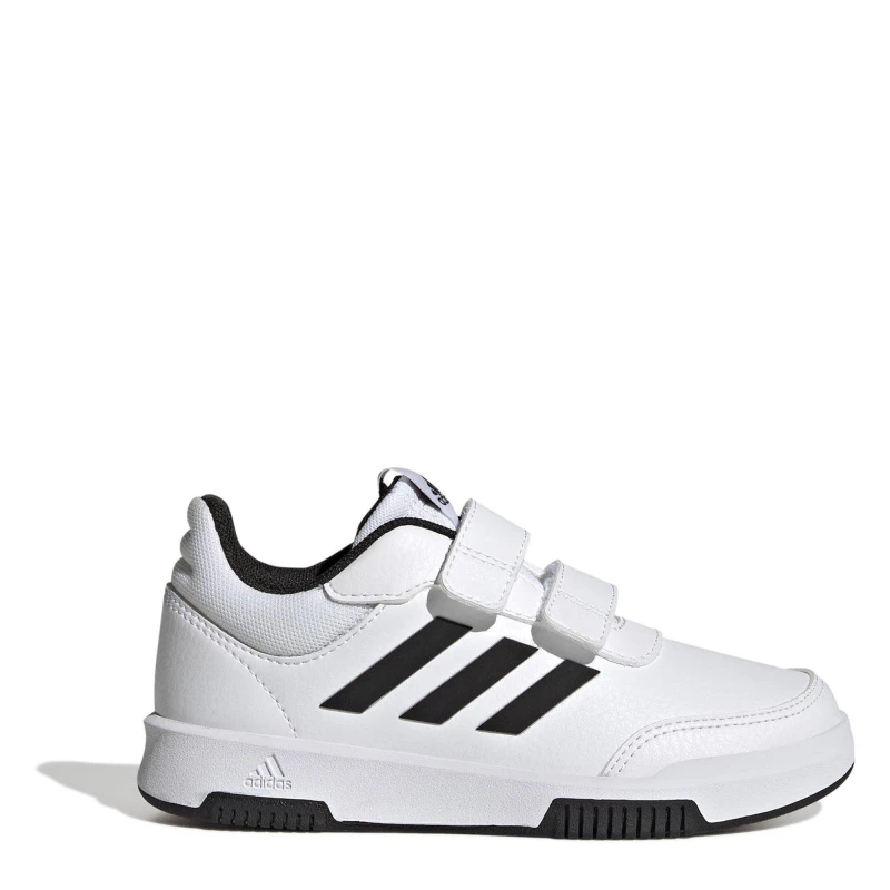 Image of adidas Tensaur Hook and Loop Shoes Juniors Low Trainers 5.5 (38.7) White 09006327255