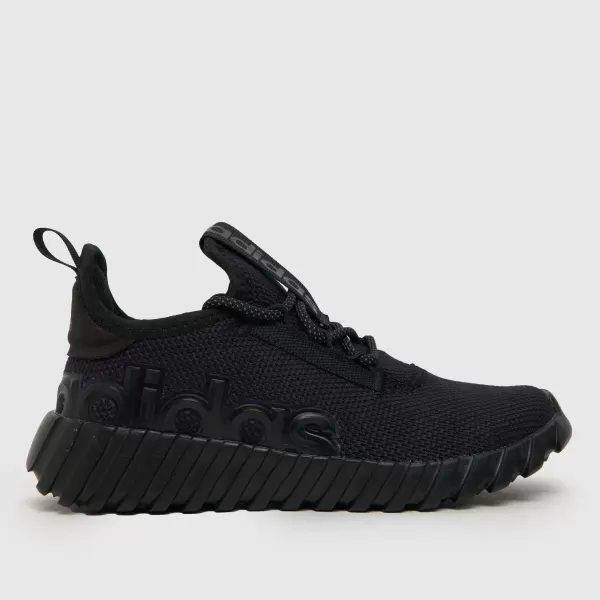 Image of adidas Black kaptir 3.0 Youth Trainers