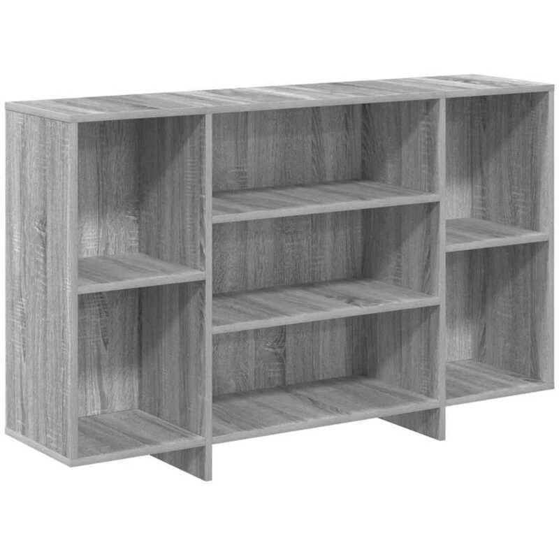 Image of VIDAXL Sideboard Grey Sonoma 120x30x75cm Engineered Wood Vidaxl 8720286837504