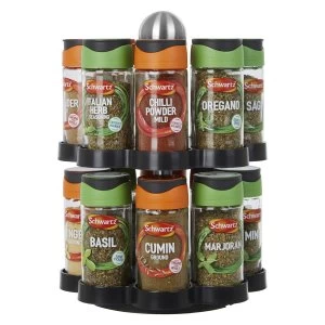 Image of Schwartz Rotating 16-Bottle Spice Rack