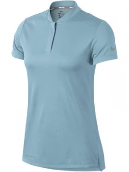 Image of Nike Golf Short Sleeve Blade Polo Ocean