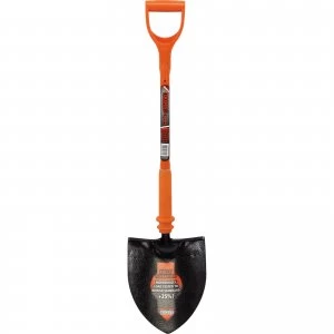 Image of Draper Expert Round Mouth Shovel Fully Insulated Solid Forged