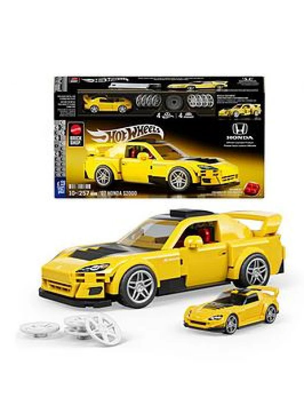 Image of Mattel Brick Shop Hot Wheels Speed: Honda S2000