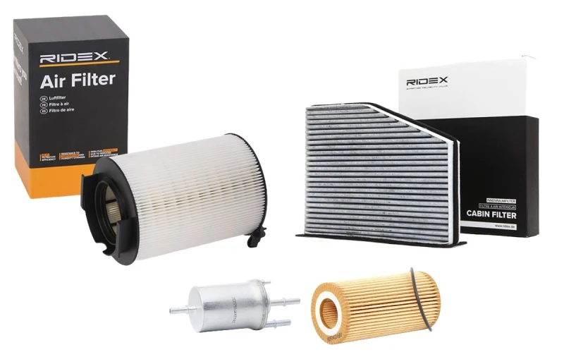 Image of RIDEX 4055F25719 Filter Set with gasket/seal Filter Set (4055)