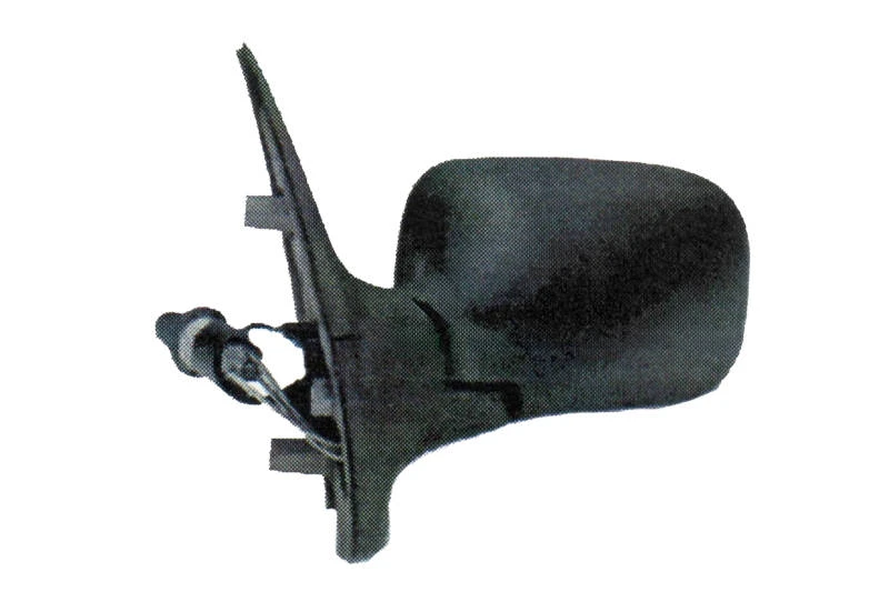 Image of PRASCO FT1327114 Wing mirror Left, black, Manual, Plan Outside Mirror (50)