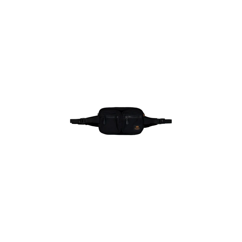 Image of alpha industries Fanny pack Alpha Industries Label Noir Unisex TU