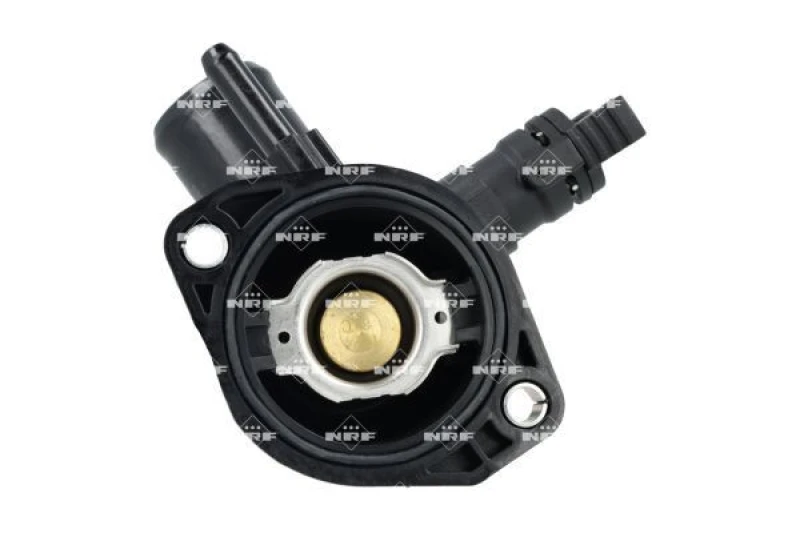Image of NRF 725469 Engine thermostat Opening Temperature: 82°C, with gaskets/seals, with housing Thermostat,coolant (316)