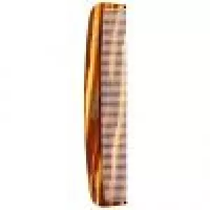 image of Kent 7T Handmade Tortoiseshell Effect Fine Pocket Comb - Medium