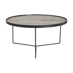 Image of Olivia's Brook Brown Wood Veneer Coffee Table