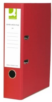 Image of Q Connect Lach File Pprbkd Fc Red - 10 Pack