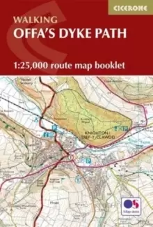 Image of Offa's Dyke Map Booklet : 1:25,000 OS Route Mapping