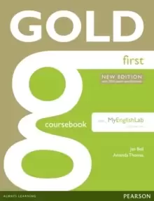 Image of Gold First New Edition Coursebook with FCE MyLab Pack