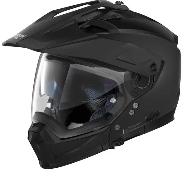 Image of Nolan N70-2 X Classic 10 Flat Black ECE 22.06 Multi Helmet Size 2XL