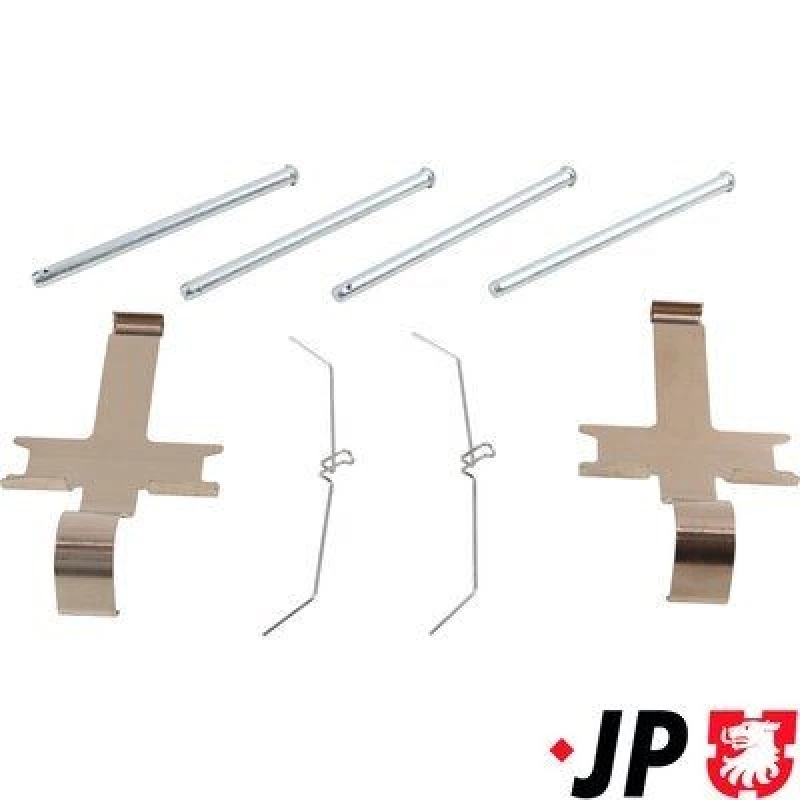Image of JP GROUP Brake pad fitting kit JP GROUP 4864004310