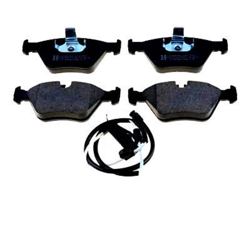 Image of ZIMMERMANN 21677.195.2 Brake pad set Front Axle, incl. wear warning contact, Photo corresponds to scope of supply Brake Pad Set,disc brake (402)