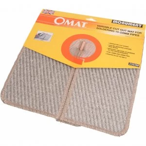 Image of Monument OMAT Plumbers Soldering Matt 250mm 250mm