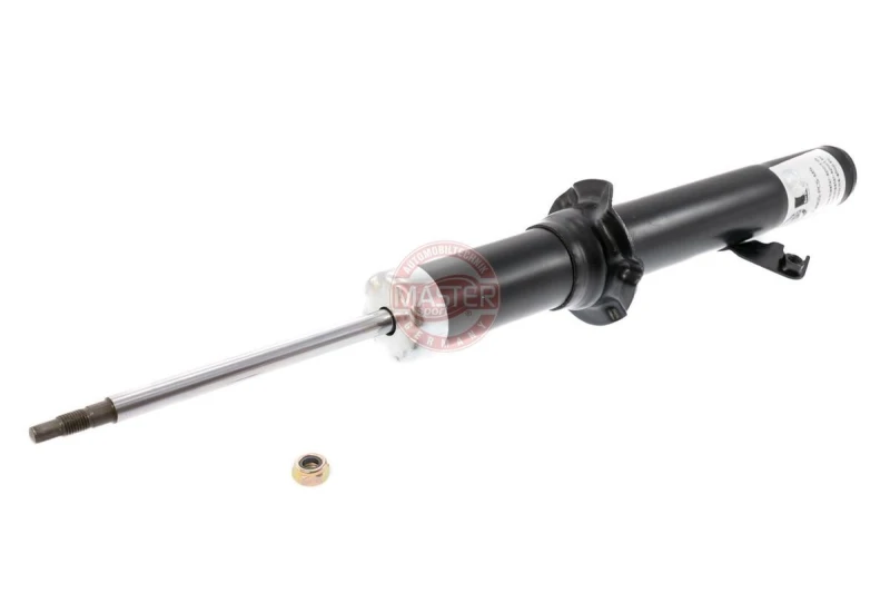 Image of MASTER-SPORT 313855-PCS-MS Shock absorber Front Axle Left, Gas Pressure, Twin-Tube, Suspension Strut, Bottom Clamp Shock Absorber (854)