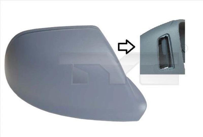 Image of TYC Wing mirror cover TYC 302-0118-2