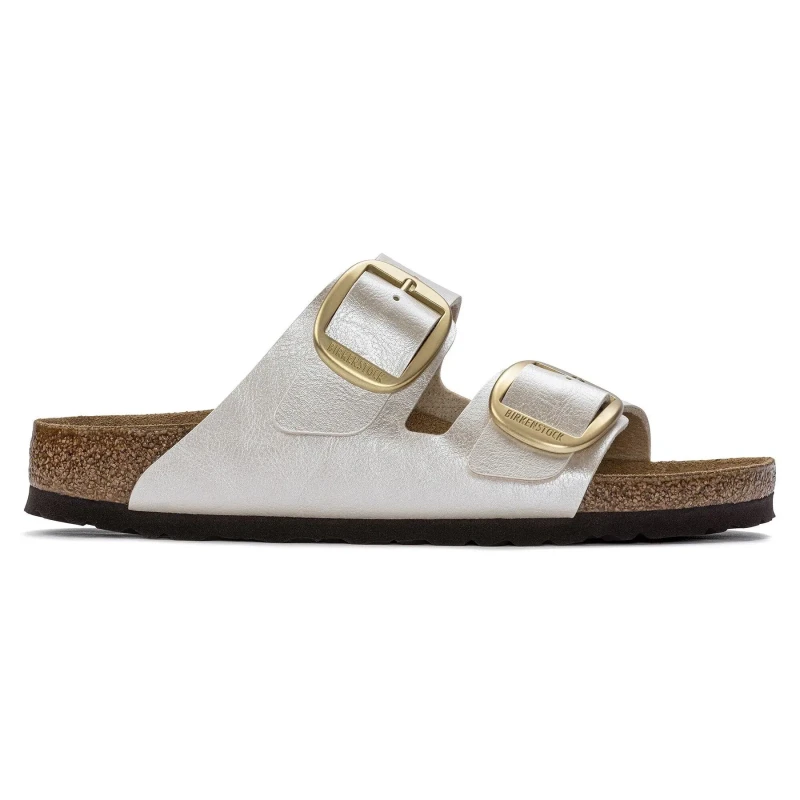 Image of Birkenstock Womens mules Birkenstock Arizona Birko-Flor Blanc Female 40 Etroit