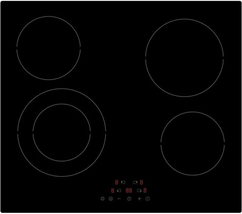Image of STATESMAN CHZ460T 59cm Electric Ceramic Hob - Black 5016368078167