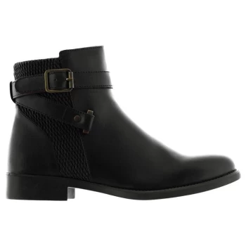 Image of Linea Buckle Boots - Brown