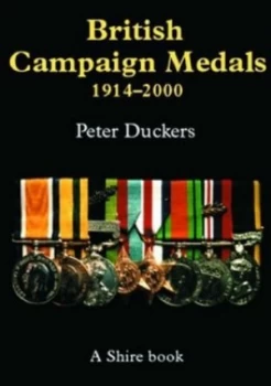 Image of British Campaign Medals 1914-2000 by Peter Duckers Book