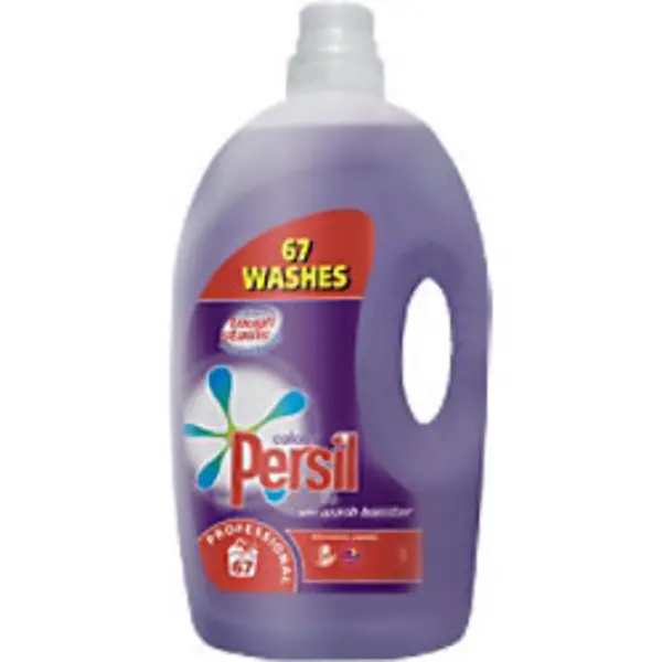 image of Persil Professional Laundry Detergent Biological Liquigel & Colour Care 5L