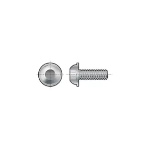 Image of M8X20 Skt Button Head Screw Flanged (10.9)