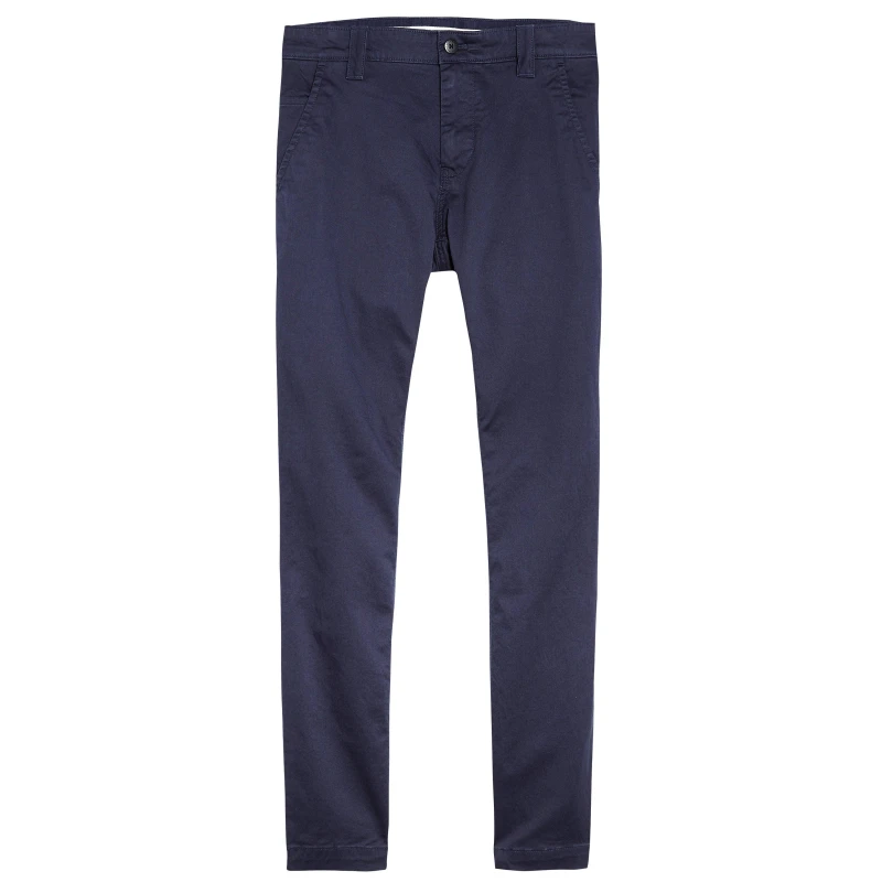 Image of Tommy Jeans Fit Scanton Chinos - Blue Blue 30 R