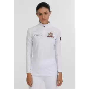 image of Aubrion Team Longsleeve Baselayer - White